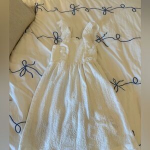 Zara kids white dress